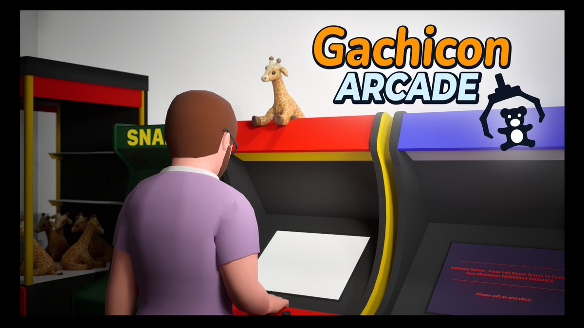 Insert Coin(s) To Play… Soon! ™️
#GachiconArcade #UE5 #ScreenshotSaturday
