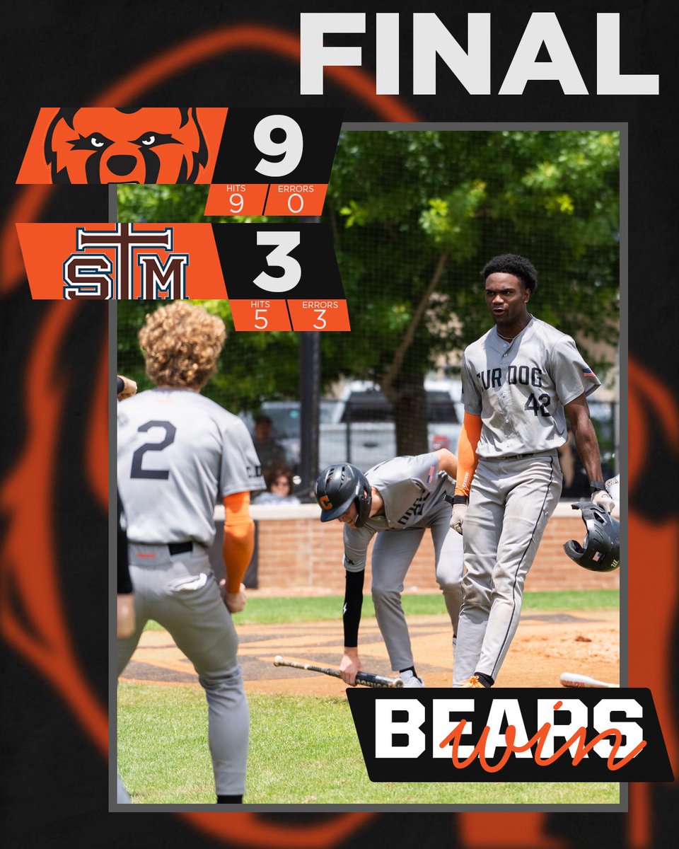 Bears Win! The Bears are headed to Sulphur 

#GeauxBears