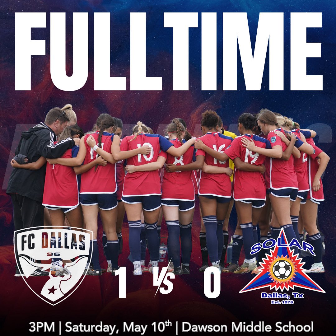 FC Dallas 2009G ECNL (U16) (@fcdallas09gecnl) on Twitter photo A great matchup today. #DTID
Scoresheet:
⚽️ <a href="/catedemoor10/">Catelyn de Moor</a>
🅰️ @layla_iglesias19
Shutout Squad:
@lolairisgk 🧤 <a href="/trin_morrow/">Trinity Morrow</a> <a href="/myamuniz11/">Mya Muniz 2028</a> @emersonbain @millzey_xvi @addisonshimmick @gracewetzel24 <a href="/briellemorrow06/">brielle morrow</a>
@fcdgirlsecnl @ecnlgirls A great matchup today. #DTID
Scoresheet:
⚽️ <a href="/catedemoor10/">Catelyn de Moor</a>
🅰️ @layla_iglesias19
Shutout Squad:
@lolairisgk 🧤 <a href="/trin_morrow/">Trinity Morrow</a> <a href="/myamuniz11/">Mya Muniz 2028</a> @emersonbain @millzey_xvi @addisonshimmick @gracewetzel24 <a href="/briellemorrow06/">brielle morrow</a>
@fcdgirlsecnl @ecnlgirls