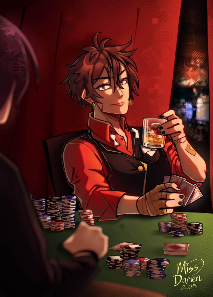 MissDarienART's tweet photo. uh, I think I have beer goggles on #kenjiArt https://t.co/gZo8vEX2cy