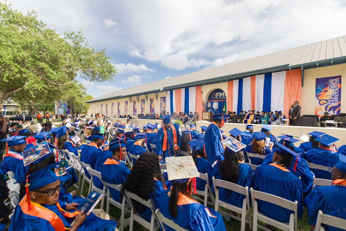FLMemorialUniv's tweet image. A day we’ll never forget.
Florida Memorial University’s 2025 Commencement was more than a ceremony — it was a celebration of perseverance, culture, and purpose.
To the Class of 2025: you are the future, and your time is now.
#FMU2025 #LegacyInMotion #ItsOurTime #HBCUExcellence
