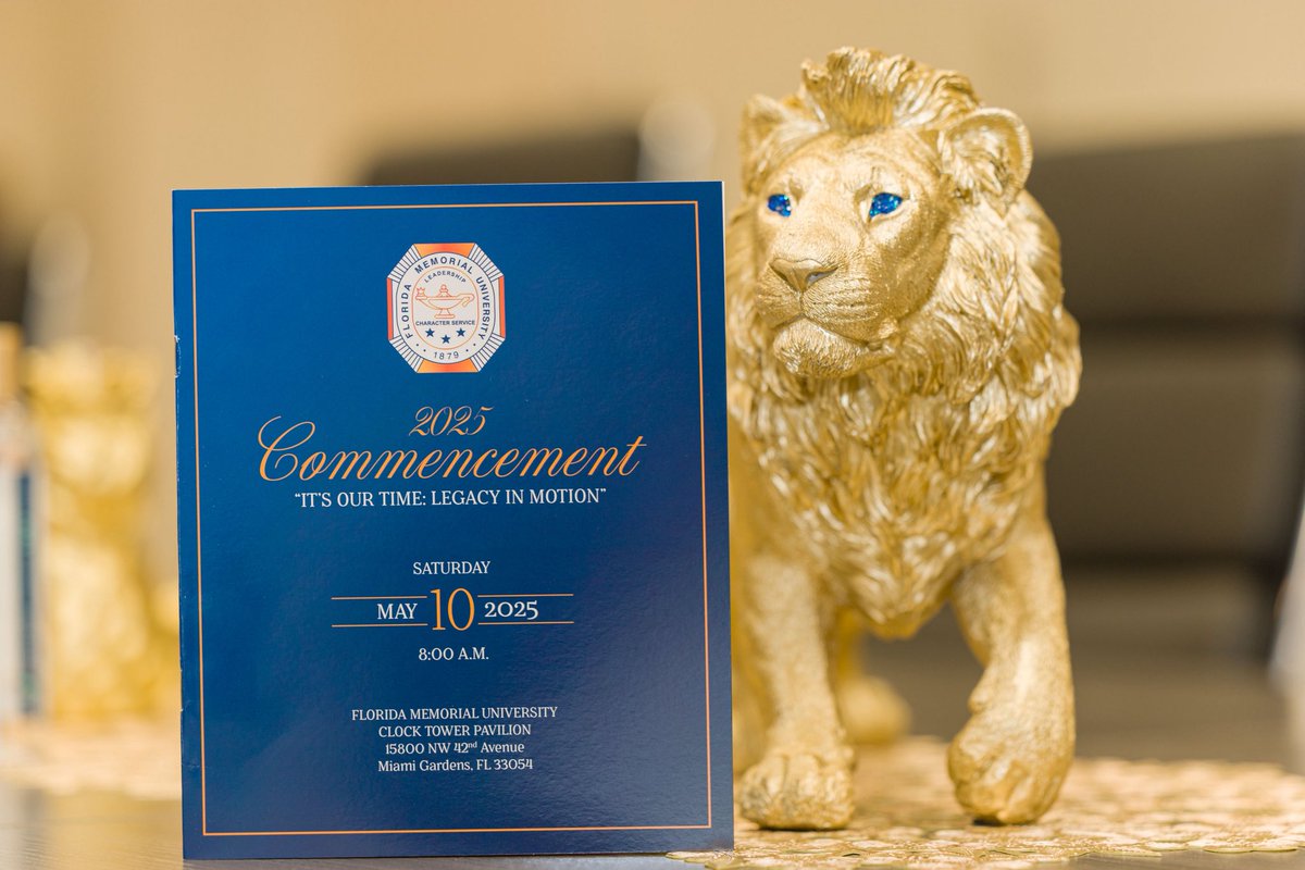 FLMemorialUniv's tweet image. A day we’ll never forget.
Florida Memorial University’s 2025 Commencement was more than a ceremony — it was a celebration of perseverance, culture, and purpose.
To the Class of 2025: you are the future, and your time is now.
#FMU2025 #LegacyInMotion #ItsOurTime #HBCUExcellence