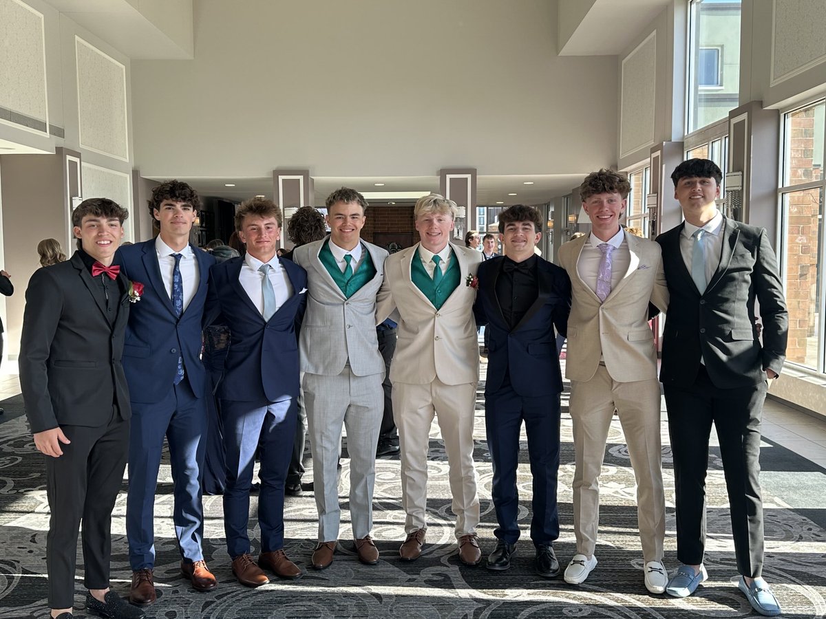The Boys clean up nice!  Have fun fellas! #Prom2025