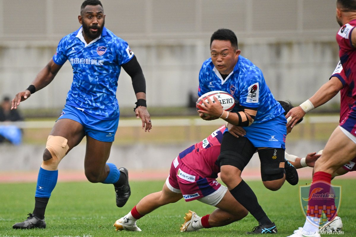 shokki_shuttles's tweet photo. ◆Photo gallery◆📸
NTT JAPAN RUGBY LEAGUE ONE 2024-25 第14節
🗓️ 5月10日(土)
🆚 花園近鉄ライナーズ
@hanazono_kintetsu_liners 

【Team Official Photographer】
@arrow_mg

#豊田自動織機シャトルズ愛知
#SEAMLESS
#WEAREALLCONNECTED
#OURBEAT https://t.co/eXYegu8oXX