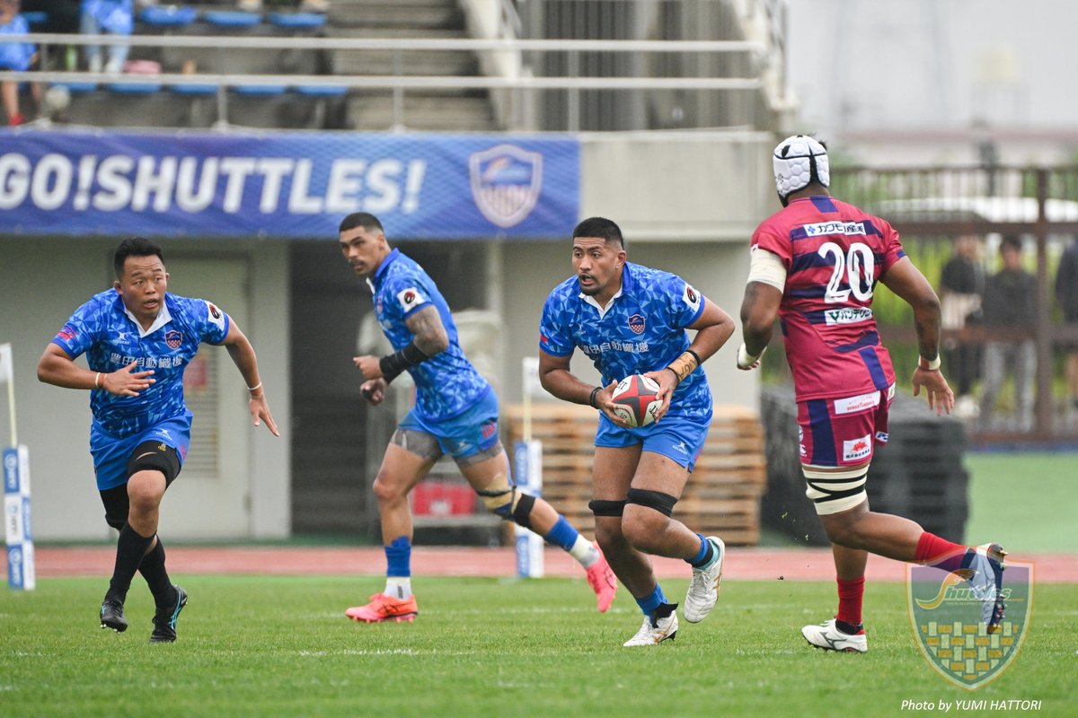 shokki_shuttles's tweet photo. ◆Photo gallery◆📸
NTT JAPAN RUGBY LEAGUE ONE 2024-25 第14節
🗓️ 5月10日(土)
🆚 花園近鉄ライナーズ
@hanazono_kintetsu_liners 

【Team Official Photographer】
@arrow_mg

#豊田自動織機シャトルズ愛知
#SEAMLESS
#WEAREALLCONNECTED
#OURBEAT https://t.co/sblD6kbyDV