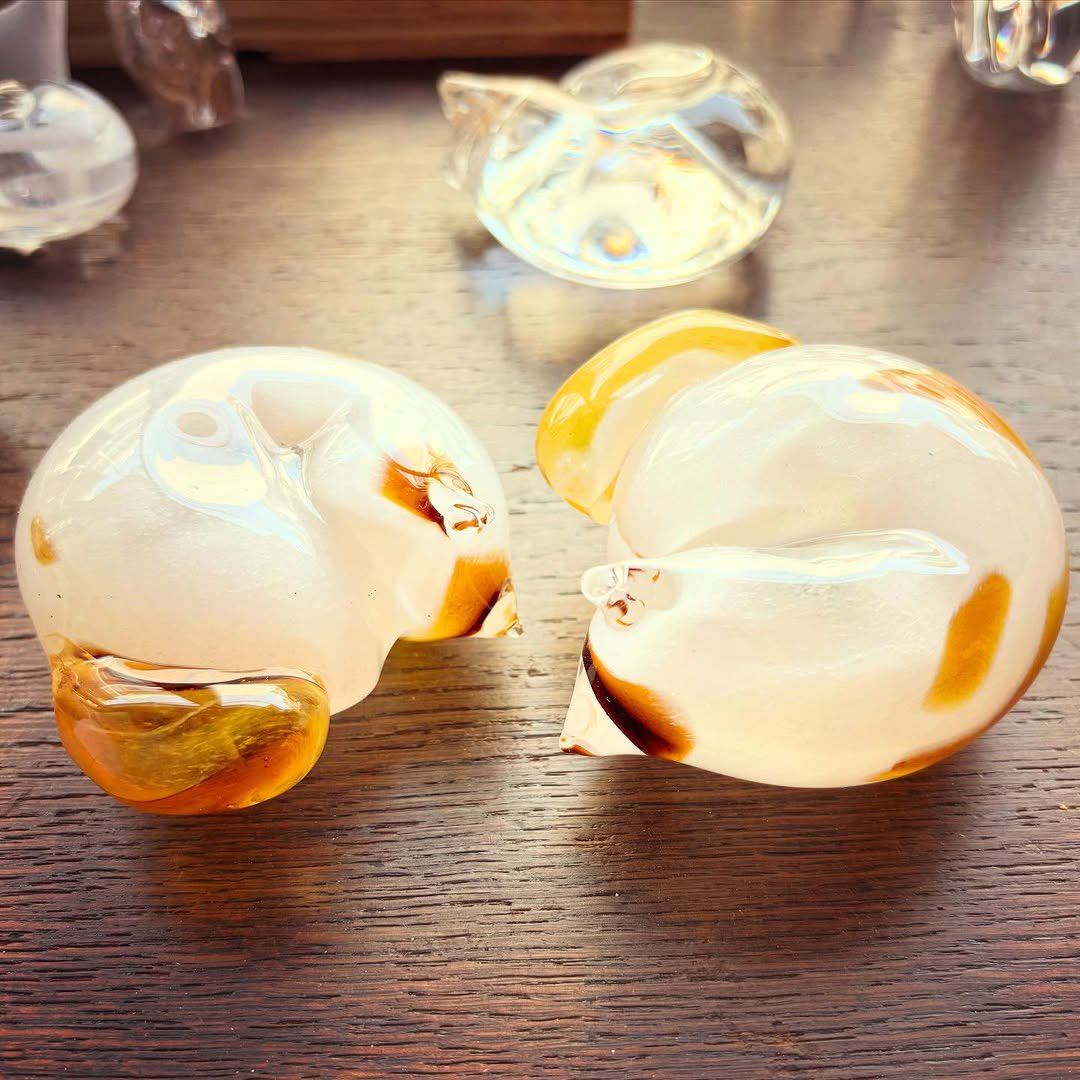 添田亜希子作ガラスの器