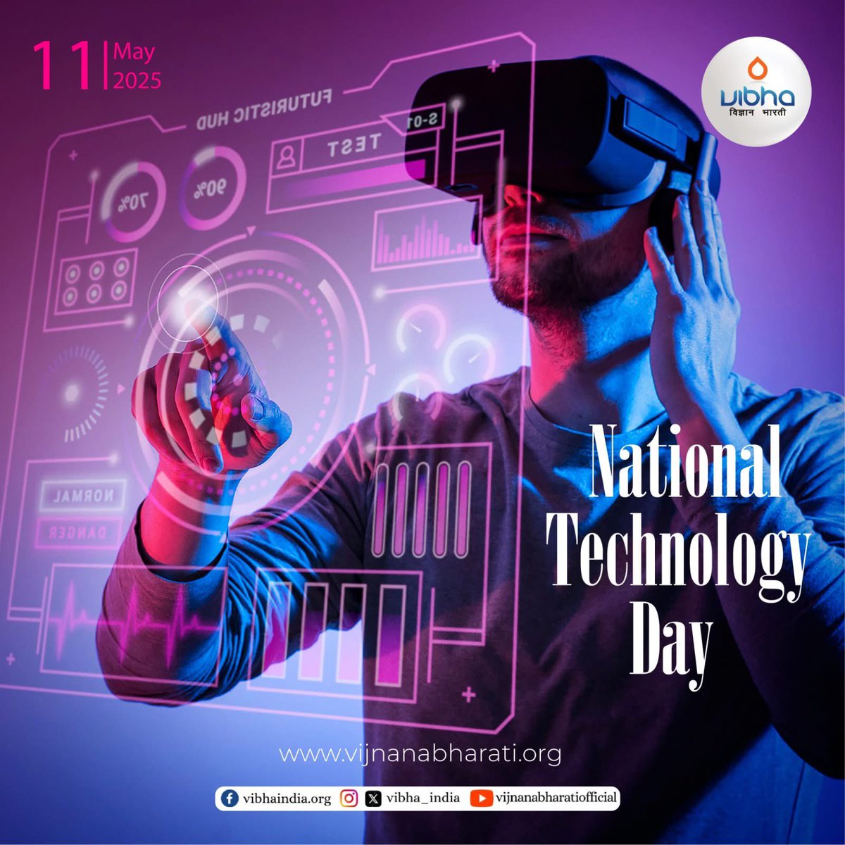 Vijnana Bharati (@vibha_india) on Twitter photo Celebrating #NationalTechnologyDay тАУ a tribute to IndiaтАЩs scientific spirit and technological excellence! LetтАЩs innovate, inspire, and ignite young minds for an Atmanirbhar Bharat. <a href="/PraveenRamadas/">Praveen Ramadas</a> <a href="/Shivkumar_vibha/">рдбрд╛. рд╢рд┐рд╡рдХреБрдорд╛рд░ рд╢рд░реНрдорд╛</a> <a href="/shekhar_mande/">Shekhar Mande</a> <a href="/DRDO_India/">DRDO</a> <a href="/IndiaDST/">DSTIndia</a> <a href="/DBTIndia/">Department of Biotechnology</a> <a href="/DrJitendraSingh/">Dr Jitendra Singh</a> Celebrating #NationalTechnologyDay тАУ a tribute to IndiaтАЩs scientific spirit and technological excellence! LetтАЩs innovate, inspire, and ignite young minds for an Atmanirbhar Bharat. <a href="/PraveenRamadas/">Praveen Ramadas</a> <a href="/Shivkumar_vibha/">рдбрд╛. рд╢рд┐рд╡рдХреБрдорд╛рд░ рд╢рд░реНрдорд╛</a> <a href="/shekhar_mande/">Shekhar Mande</a> <a href="/DRDO_India/">DRDO</a> <a href="/IndiaDST/">DSTIndia</a> <a href="/DBTIndia/">Department of Biotechnology</a> <a href="/DrJitendraSingh/">Dr Jitendra Singh</a>