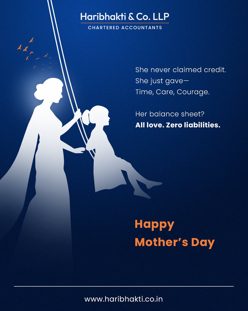 HaribhaktiAndCo's tweet photo. No ledgers. No labels.
Just love, on record — every single day.

Happy Mother’s Day!

#MothersDay #HaribhaktiAndCo #HCO https://t.co/IwSMgdSDSp