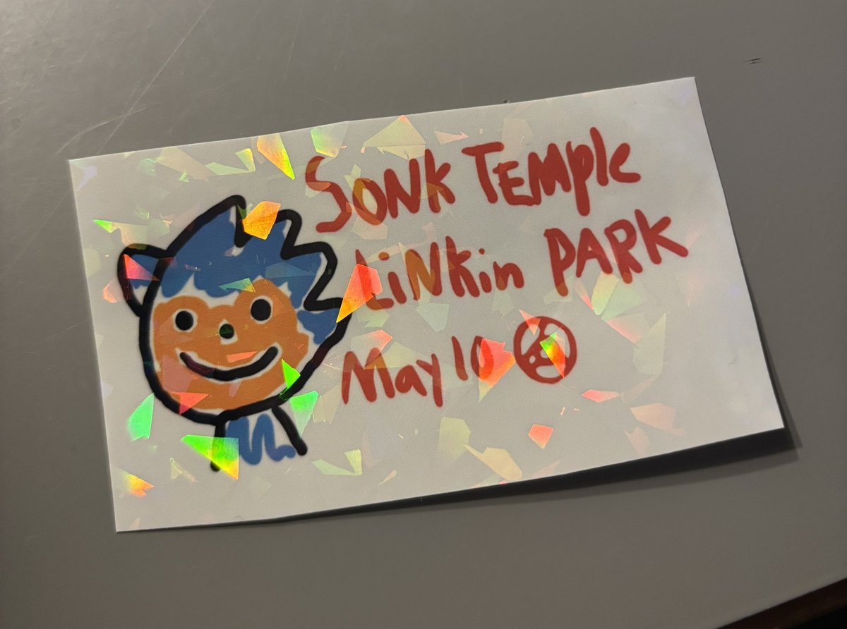 StreetsSoldado's tweet image. I’m glad you got the stickers and I hope you love sonk @mikeshinoda thanks to @lorenzoerr !!!