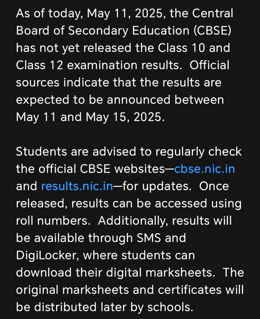 BikiTldr's tweet photo. #cbseresults2025 
#CBSE 
#cbseboardresult2025 https://t.co/1HRKdvzrFu