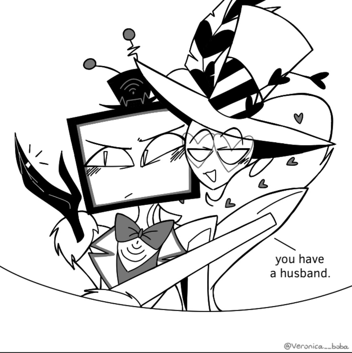 veronica__boba's tweet image. what's more important?
#voxhazbinhotel #valentinohazbinhotel #StaticMoth