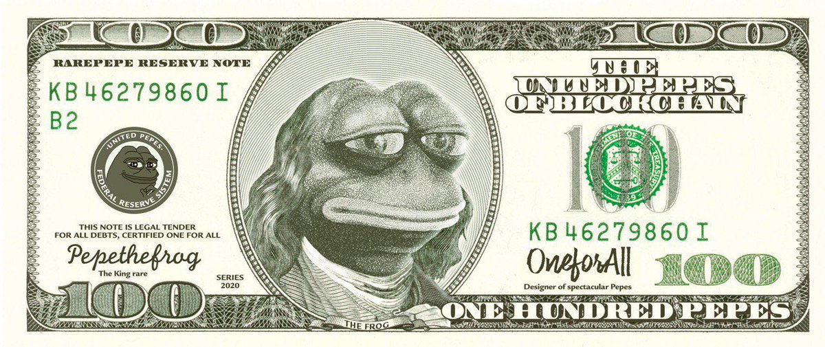 Let's send $PEPE to $1 USD together and then retire. 🐸📈