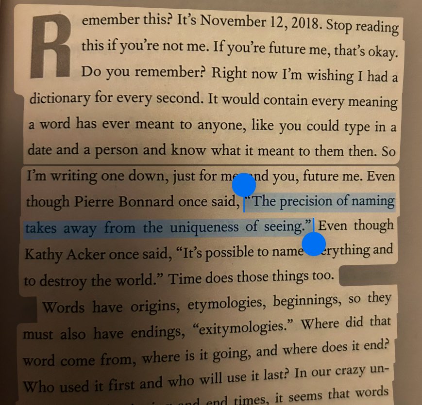 “The precision of naming takes away the uniqueness of seeing”
Honor Levy
I remember in my 20’s learning the names of a bunch of constellations and while that was cool and I learned lots, it was also sad that I just couldn’t look at the sky and not be trying to figure things out.