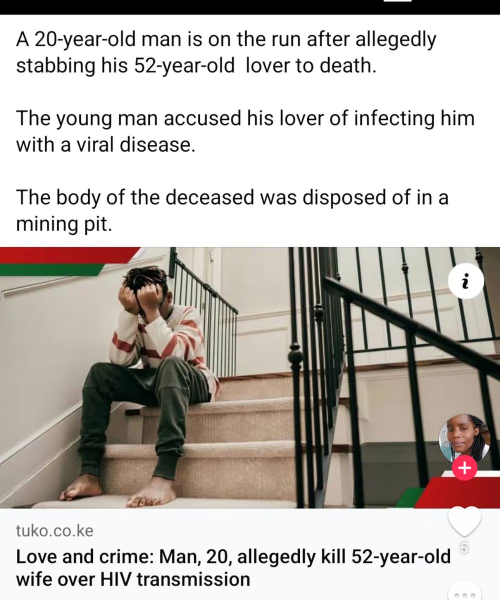 In this era, who fcks before/without  testing for virusi 🤔🤔🤔🤔🤔. Unless hujipendi coz for sure what would a 20 year old boy who doesn’t even know how to clean his p*nis be doing with a 52 year old experienced woman ama juu muliambua ati za 40 and above are tighter and sweeter