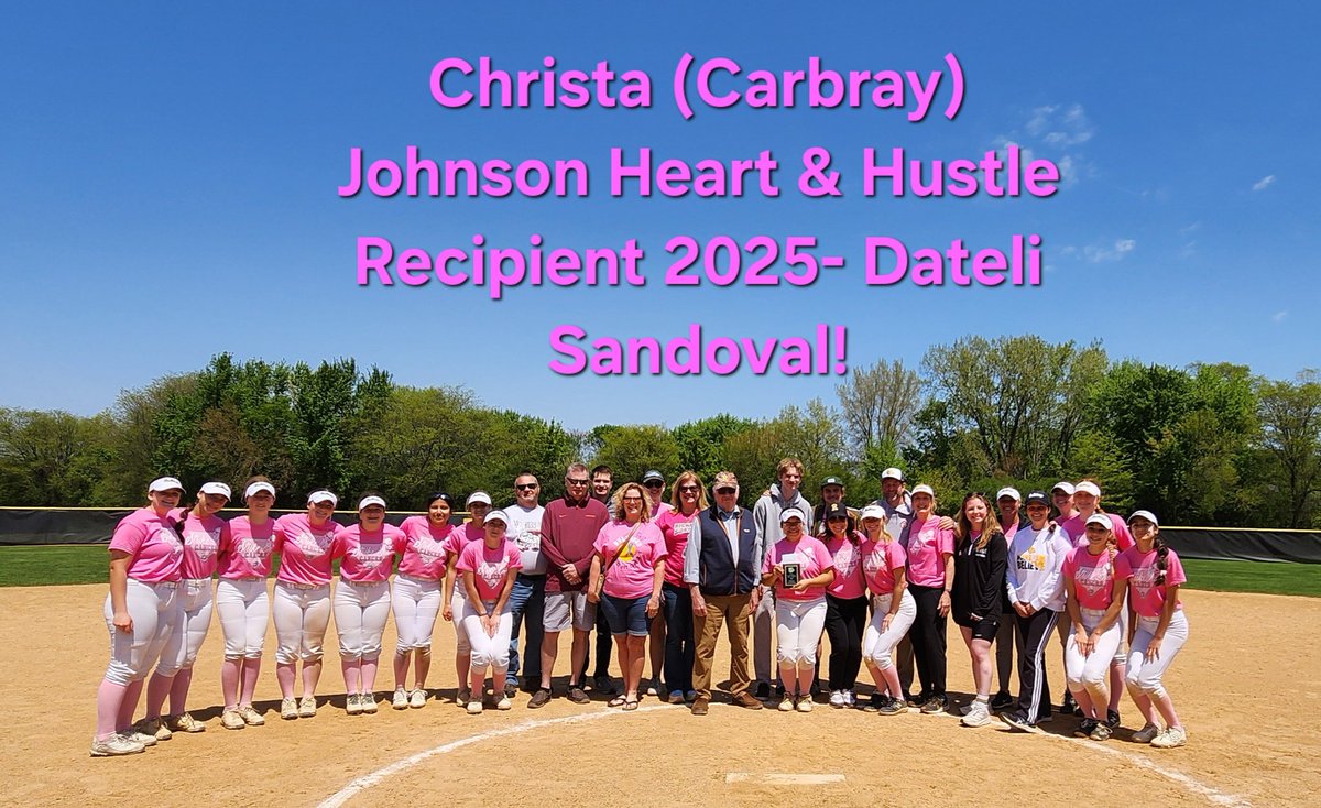 gobulldogs_SB (@gobulldogs_sb) on Twitter photo Congratulations to SR catcher, Dateli Sandoval #22 and her family on her recognition as our 2025 Christa Carbray Johnson Heart & Hustle recipient! A big honor and a great future ahead at Aurora University next season! So proud of you #22! πΎππ₯ππ€π<a href="/HLRAthletics/">Richards Athletics</a> <a href="/BulldogsHLR/">Richards High School</a> Congratulations to SR catcher, Dateli Sandoval #22 and her family on her recognition as our 2025 Christa Carbray Johnson Heart & Hustle recipient! A big honor and a great future ahead at Aurora University next season! So proud of you #22! πΎππ₯ππ€π<a href="/HLRAthletics/">Richards Athletics</a> <a href="/BulldogsHLR/">Richards High School</a>