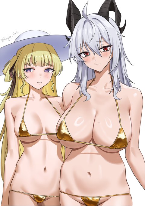 Gold bathing suits
Golden advent
#ザンニー
#Zani
#Phoebe 