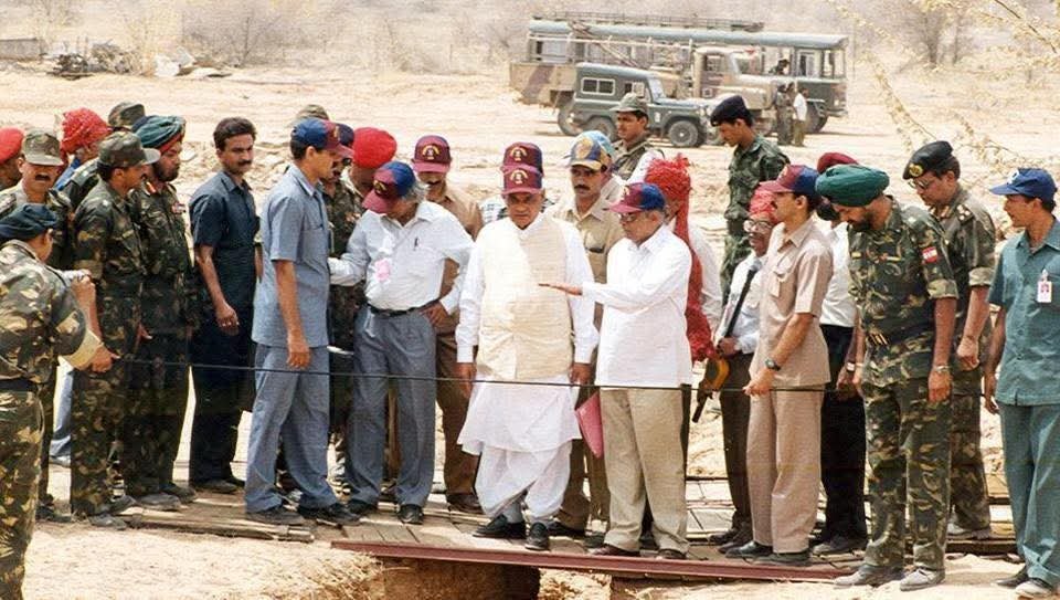 11 may 1998 को पूर्व प्रधानमंत्री स्वर्गीय अटल बिहारी वाजपेई,के नेतृत्व में  पोखरण में परमाणु प्रशिक्षण करके समूचे विश्व को यह दर्शाया था कि भारत शांति का उपासक है लेकिन उसके साथ-साथ शक्ति का भी उपासक है !
#PokhranNuclearTest