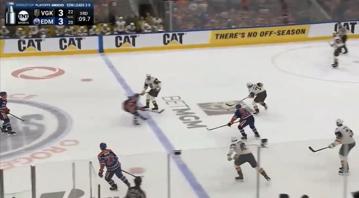 unreal effort by William Karlsson to even give them a chance to turn this into something