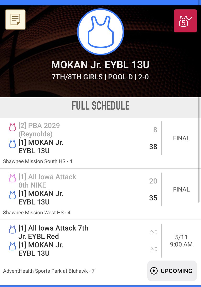 Mokan Girls Jr EYBL 2030s (@mokangirls2030s) on Twitter photo Not the best day of shooting, but we defended well. Big Jr EYBL match up vs All Iowa Attack tomorrow at 9am. 🤞🏾🖤❤️<a href="/CoachFPratt/">Coach Fred Pratt</a> <a href="/kwood3rd/">Kenneth Woodard III</a> <a href="/DelmarBeasley4/">Delmar Beasley</a> Not the best day of shooting, but we defended well. Big Jr EYBL match up vs All Iowa Attack tomorrow at 9am. 🤞🏾🖤❤️<a href="/CoachFPratt/">Coach Fred Pratt</a> <a href="/kwood3rd/">Kenneth Woodard III</a> <a href="/DelmarBeasley4/">Delmar Beasley</a>