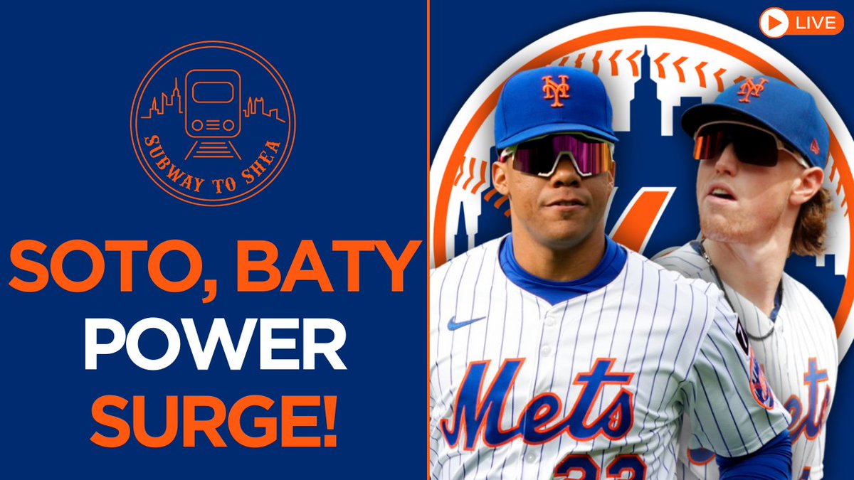 Subway To Shea Podcast (@subwaytoshea) on Twitter photo IT'S SUBWAY TO SHEA SUNDAY!
A lil #Mets in the Morning for ya!
Tune in and join the chat at 10am ET!
I'll be joined by special guest and good friend <a href="/THE_SamMaxwell/">Sam Maxwell</a> of <a href="/THEMetsianPod/">The Metsian Podcast with Sam, Rich and Mike</a> & <a href="/BedfordSullivan/">Bedford & Sullivan: The Story of BK & its Ballclub</a>!
🔗youtube.com/live/Y-40B3YD5…
#LGM IT'S SUBWAY TO SHEA SUNDAY!
A lil #Mets in the Morning for ya!
Tune in and join the chat at 10am ET!
I'll be joined by special guest and good friend <a href="/THE_SamMaxwell/">Sam Maxwell</a> of <a href="/THEMetsianPod/">The Metsian Podcast with Sam, Rich and Mike</a> & <a href="/BedfordSullivan/">Bedford & Sullivan: The Story of BK & its Ballclub</a>!
🔗youtube.com/live/Y-40B3YD5…
#LGM
