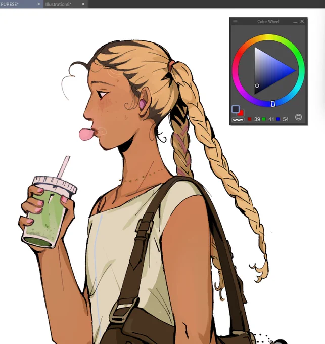 girl if you dont mix that matcha 