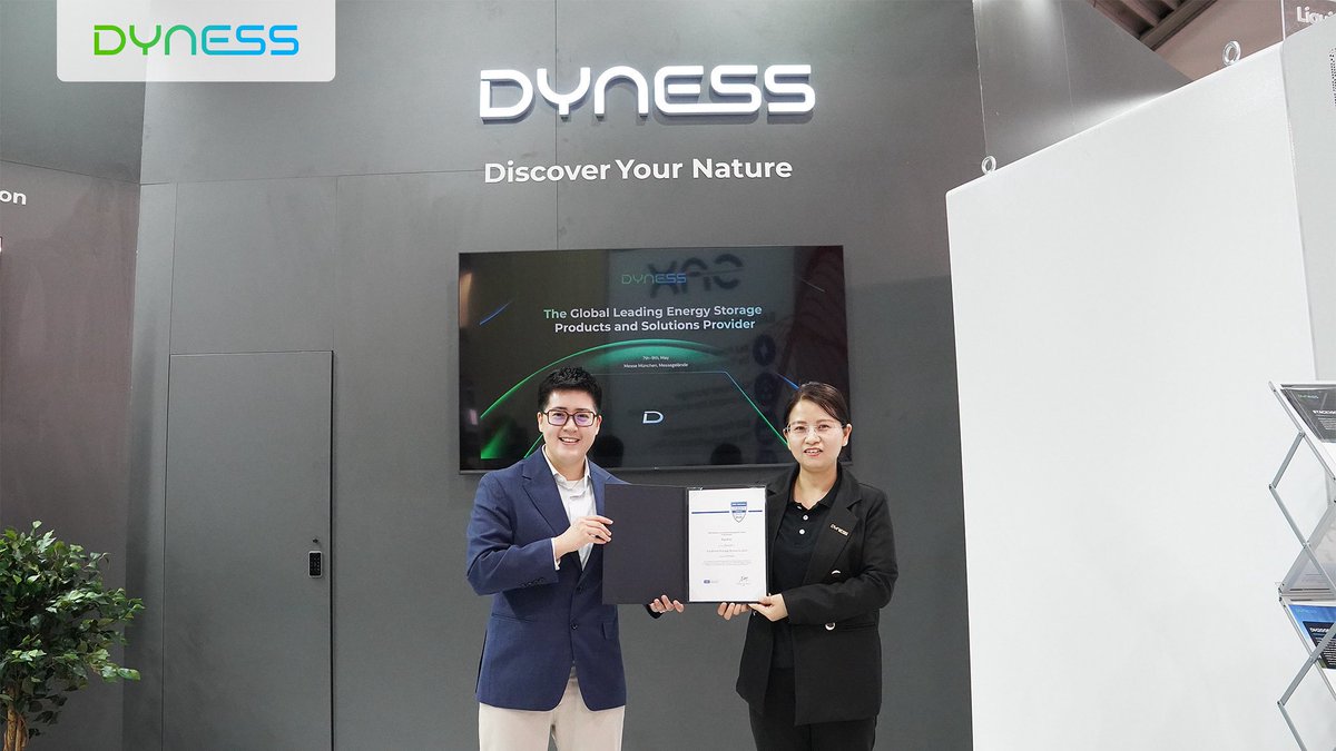 🎉🎉Big News!🌟 We are excited to announce that Dyness has been awarded the prestigious Top Brand Storage 2025 of Romania and Poland by EUPD Research! 
#TopBrandStorage2025 #EUPDResearch #Sustainability #Innovation #IntersolarEurope2025 #CustomerFirst
