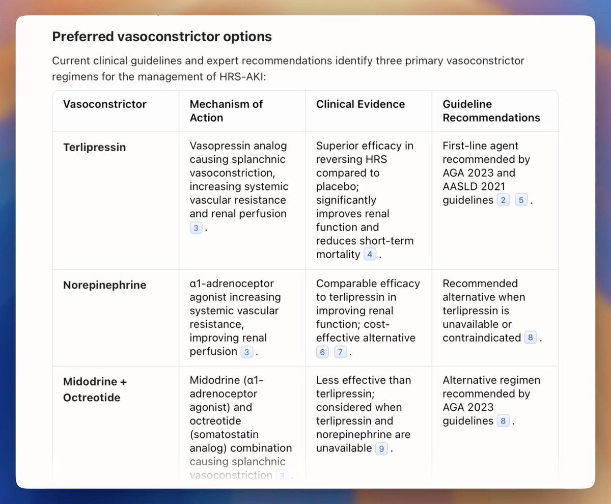 #AskPathway — What are the preferred vasoconstrictor options for hepatorenal syndrome, and how is treatment response assessed?

pathway.md/ai/history/08c…
