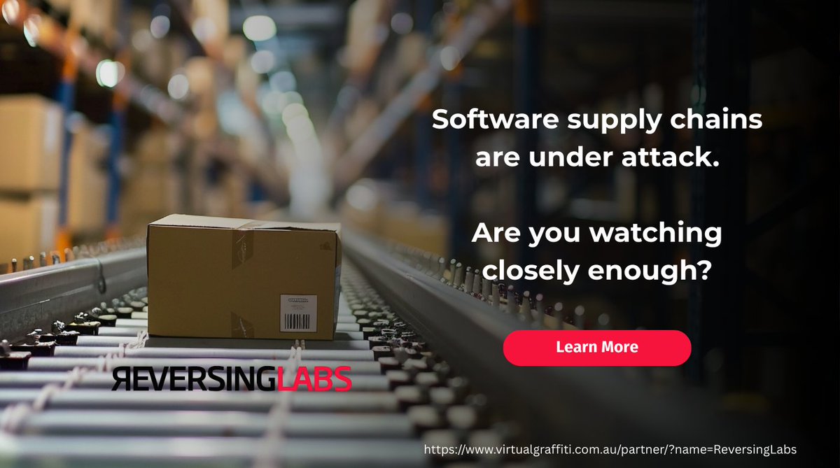 VGaustralia's tweet image. The #ReversingLabs #TitaniumPlatform uncovers what traditional tools miss: malware, tampering and unknown threats hidden in files, containers and updates.

Explore how Titanium Platform brings visibility and control to your #softwaresupplychain 
⤵️zurl.co/1Q9yF