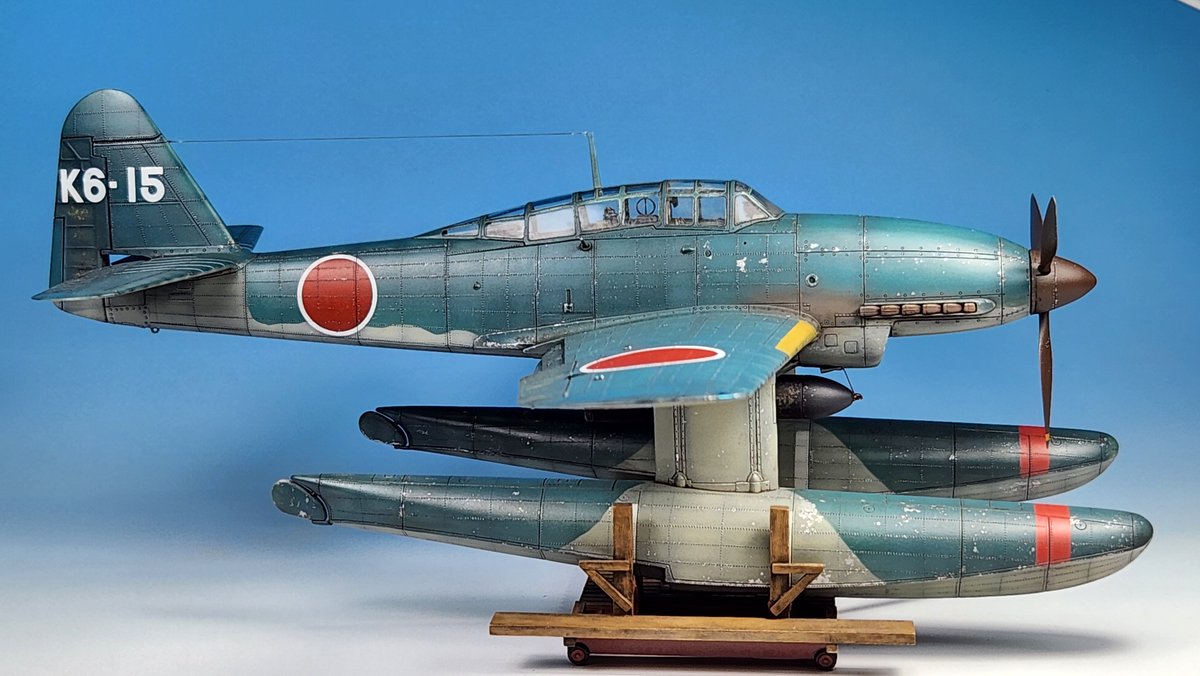 ModelTora's tweet image. #晴嵐 #M6A1 #TAMIYA #SEIRAN
追加picです😊😸