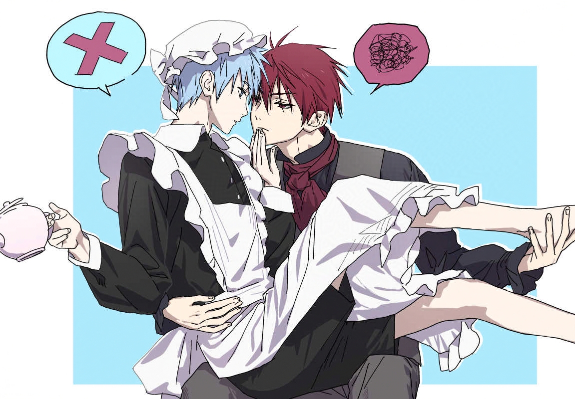 적흑 赤黒
메이드의 날 그림인데 지각 했다