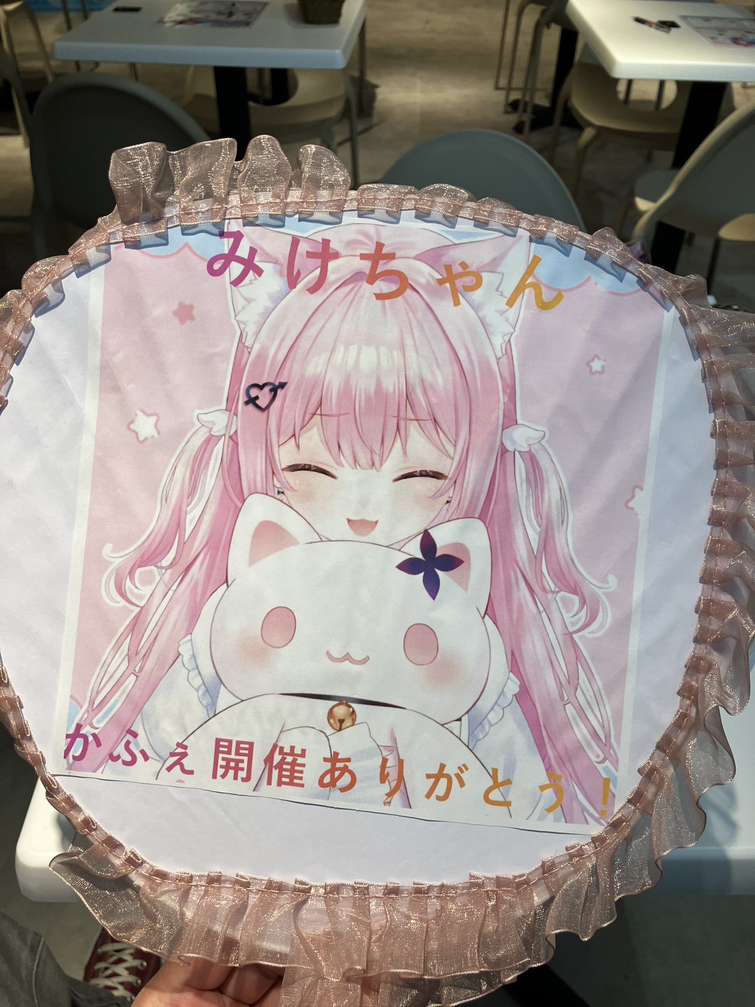 みけねこかふぇ　缶バッジ　コンプリートセット お得なセット】猫の缶バッジ♡みけちゃん＆きゅーちゃん [32mm