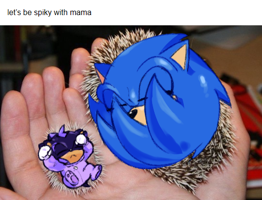 seasaltcosmos's tweet photo. sillies uwu #sonadowfankid https://t.co/xujQglPJjB