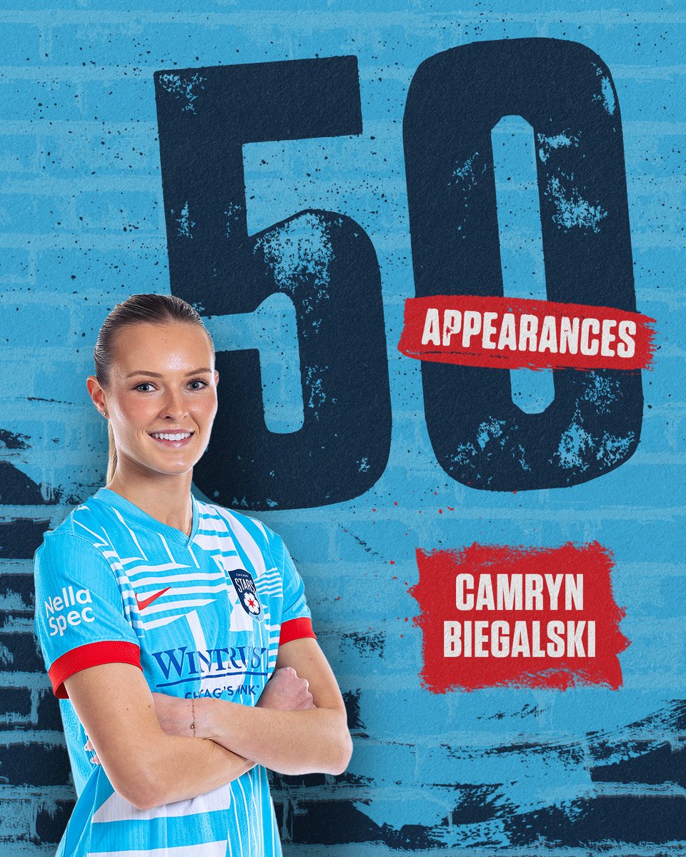 50 NWSL regular season appearances for Cam! 🩵