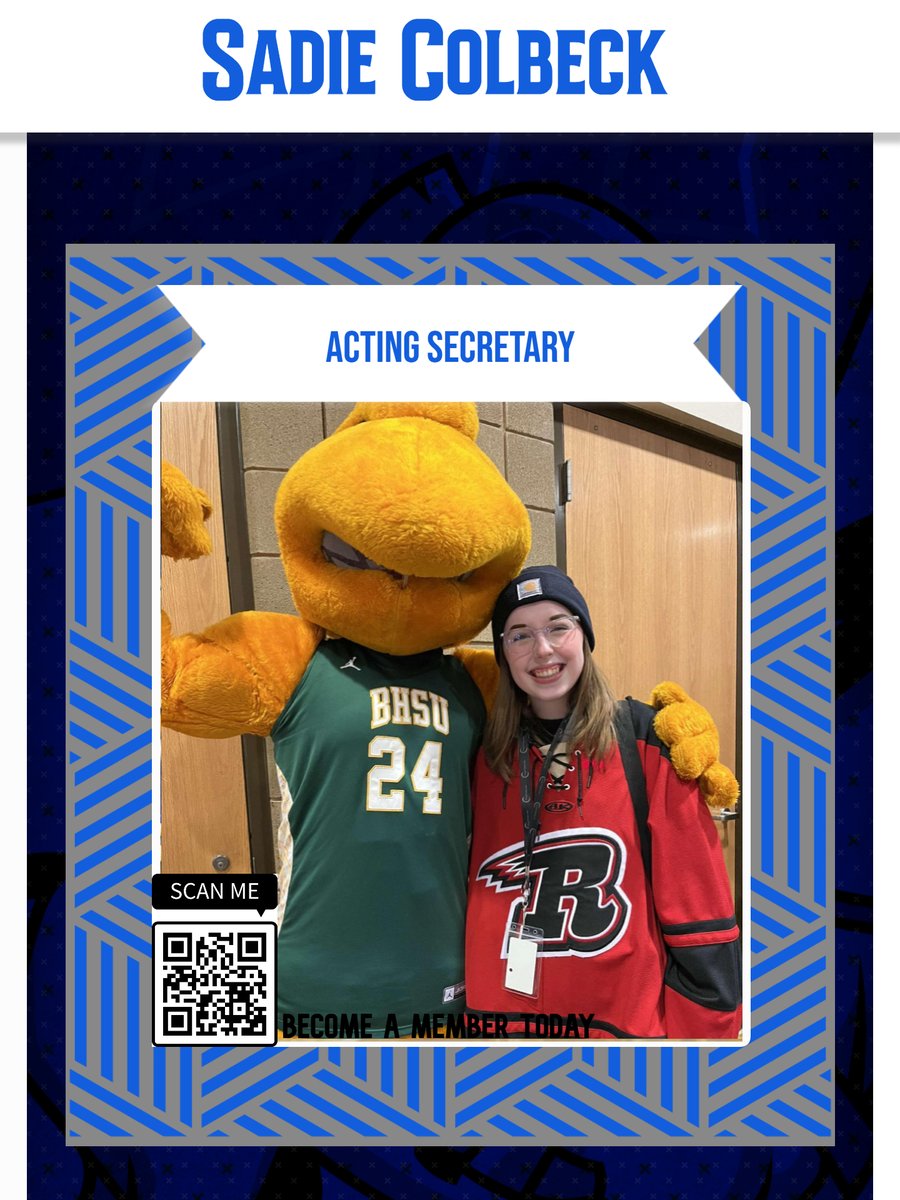 SHSAAlumni's tweet photo. Lets introduce our Acting secretary Sadie Colbeck!!! 🥳🥳🥳 Lets Go Raiders @rcstevensraider https://t.co/VWKYF8Cqtr