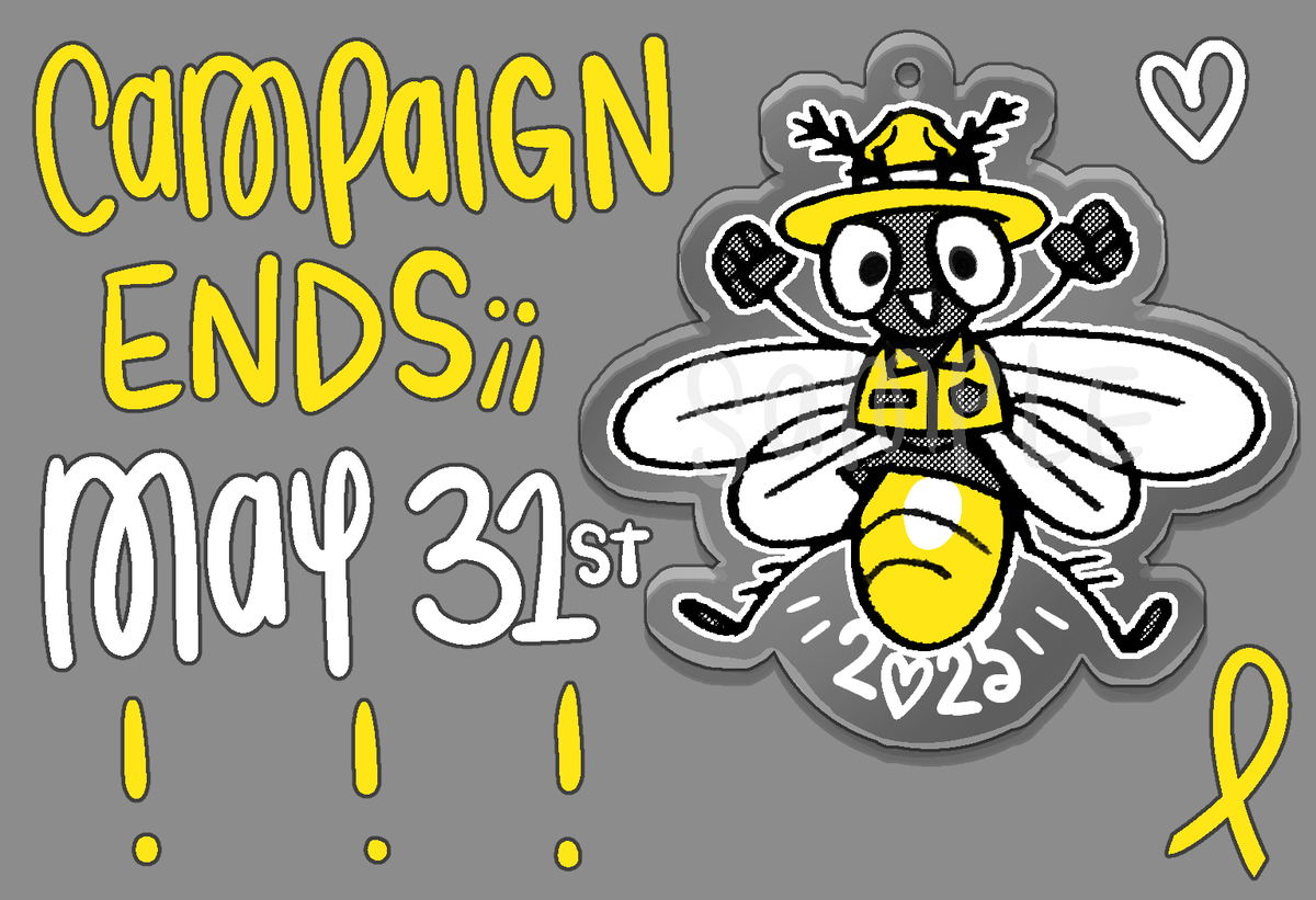 I'm raising money for children and families affected by childhood cancer in Nevada! ♥ This is my 10th year volunteering at Camp Firefly! To celebrate I'm making a 2" 2025 Park Ranger Firefly Keychain for the campers/volunteers! Please check out my listing for more info! ♥⬇