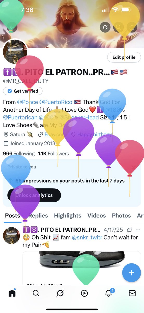 Happy Birthday to me Thank You God for other Years of Life Amen 🙏🏽