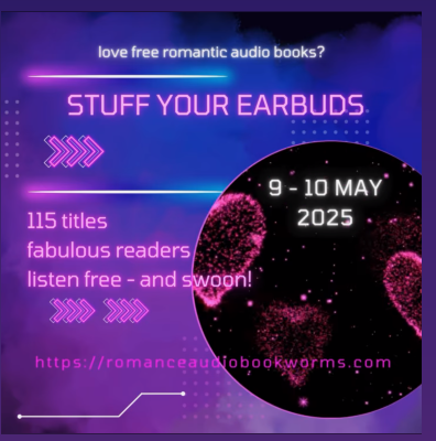 I love 𝑺𝒕𝒖𝒇𝒇 𝒀𝒐𝒖𝒓 𝑬𝒂𝒓𝒃𝒖𝒅𝒔. It's on now, May 9 &amp; 10!📷
FREE romance audiobooks from RomanceAudiobookworms.com
#romancebooks #audiobooklover #kobo