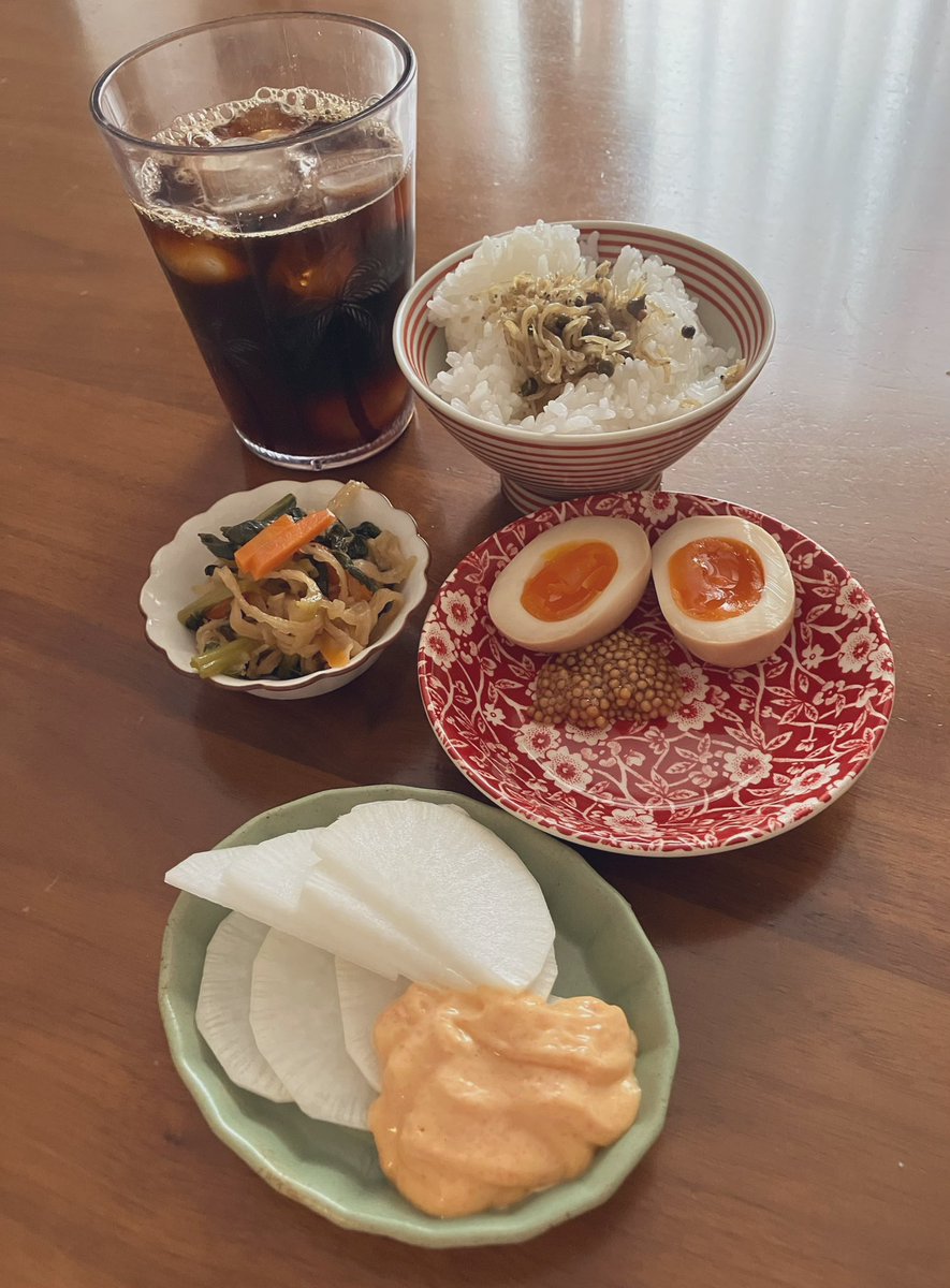 簡単な朝食~