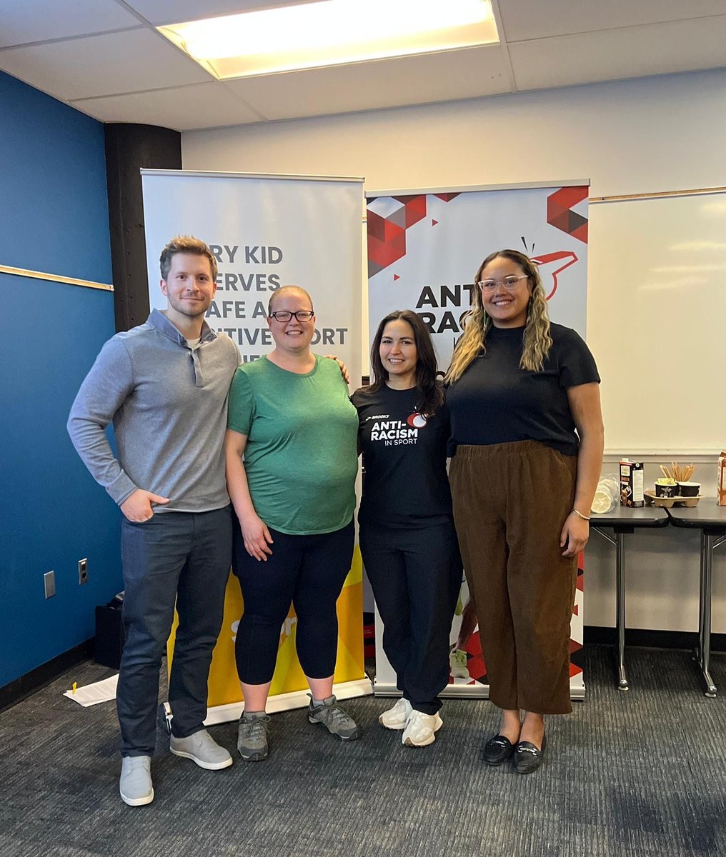 Thank you to <a href="/SportManitoba/">Sport Manitoba</a> for having us at today’s Safe Sport Conference! We presented on the urgent issues of racism and hazing in sport, and to share insights on how we can create safer, more inclusive spaces for everyone. #SafeSport #AntiRacismInSport #SportManitoba #ARISC