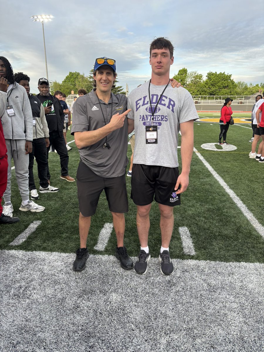 Had a great spring game visit at <a href="/CentreFootball/">Centre College Football</a> today! Enjoyed touring campus and watching the game. Thank you to Coach Conley for the great experience!
<a href="/CoachAndyFrye/">Andy Frye</a>