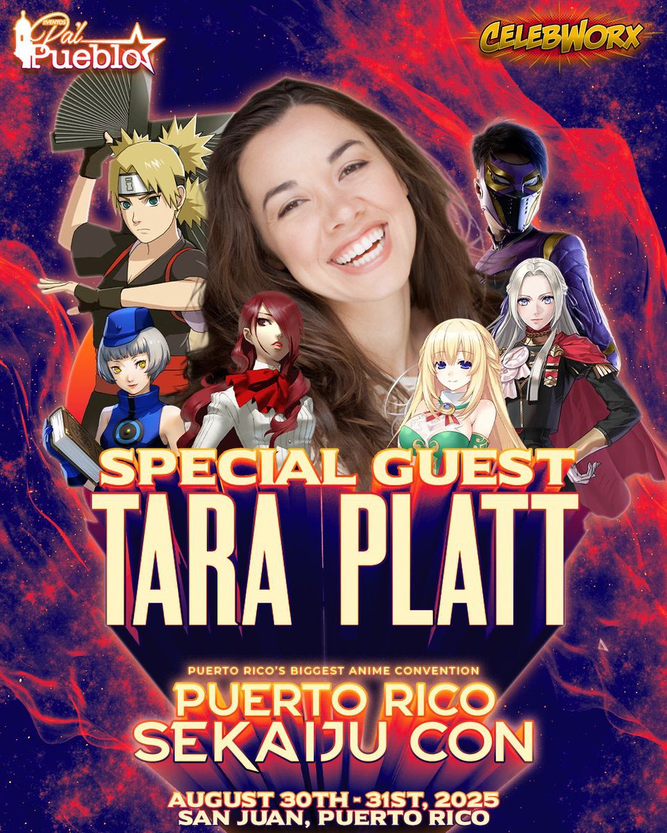 Her most notable roles include:
- Temari in the Naruto/Boruto Franchise
- Captain Yuri Watanabe / Wraith in the Marvel's Spider-Man Video Game franchise
- Reina in Rave Master
- Mitsuru Kirijo &amp; Elizabeth in Persona 3
- Edelgard von Hresvelg in Fire Emblem: Three Houses,
&amp; MORE!