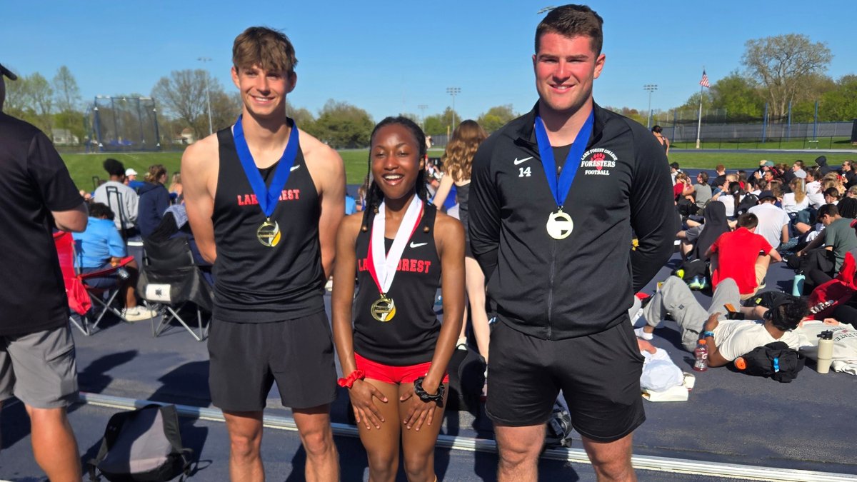 Forester Athletics (@lfathletics) on Twitter photo .<a href="/runLFC/">Lake Forest College Cross Country & Track</a>'s Francis Wins 800m, Jones Twice an All-MWC Honoree on Day 2 of MWC Championships goforesters.com/news/2025/5/10… #GoForesters .<a href="/runLFC/">Lake Forest College Cross Country & Track</a>'s Francis Wins 800m, Jones Twice an All-MWC Honoree on Day 2 of MWC Championships goforesters.com/news/2025/5/10… #GoForesters