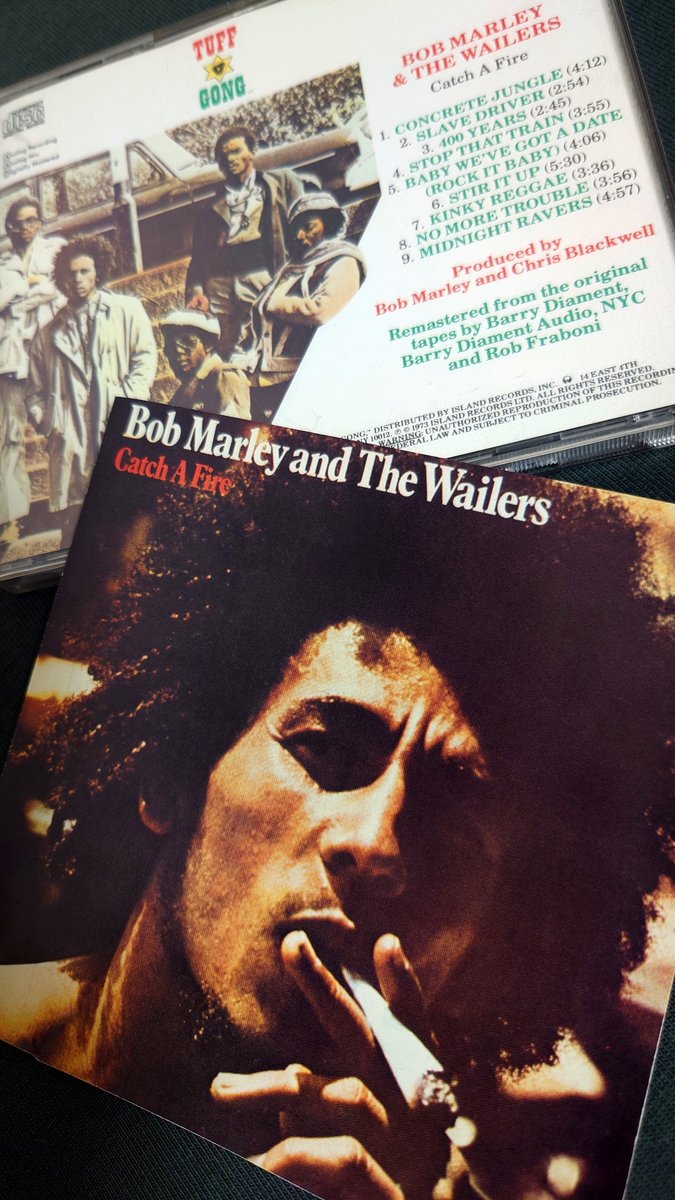 derby1998's tweet photo. 11 May 1981
I Have Not Forgotten！！

今日は（CDだけど）勿論、こっちです．．．

Ride on！

Don't you know I've got to
Oh baby♪

#TodayPlay
Bob Marley &amp; THE WAILERS
Album『Catch A Fire』

Kinky reggae！

Take me away
Kinky reggae, now♪

#RIP  #BobMarley
#追悼  #ボブ・マーリー https://t.co/opoB4bDi3W