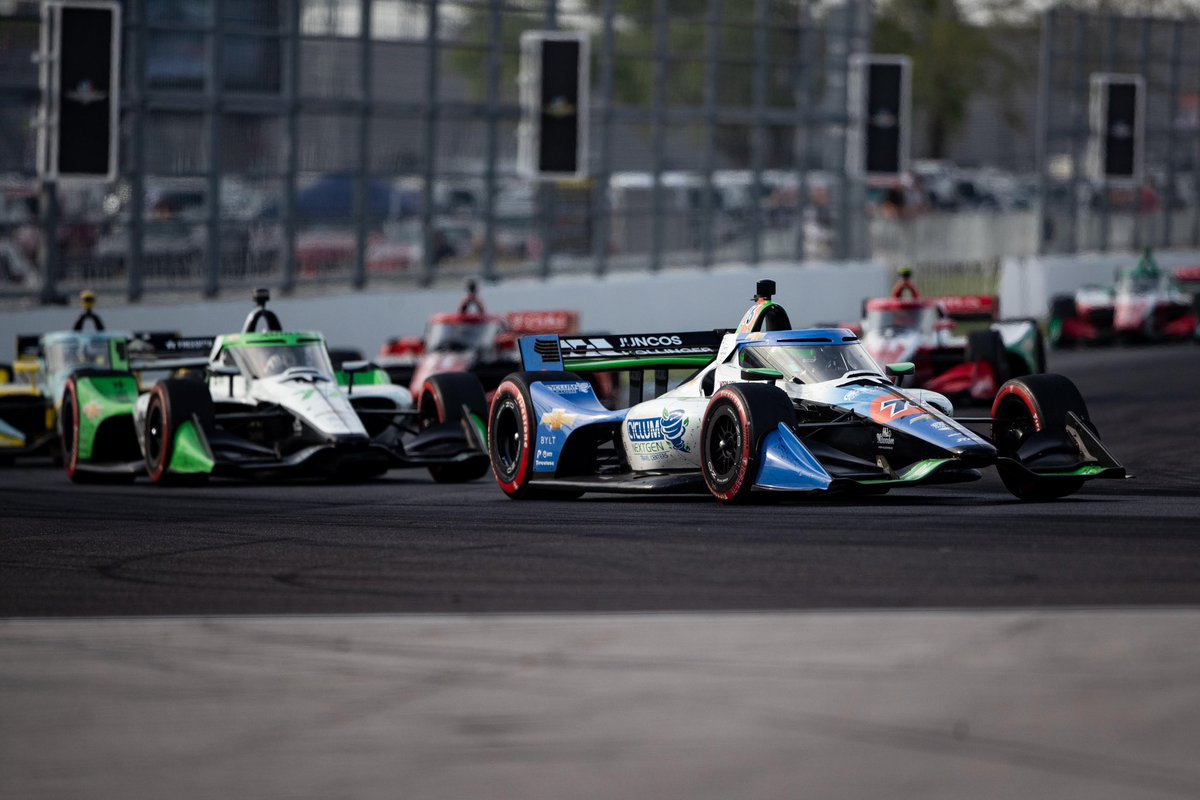 Got absolutely drilled lap 1 and did a full 360. Had floor damage from then on but still came back from dead last to P15. Strong comeback from this <a href="/juncoshollinger/">Juncos Hollinger Racing</a> squad. Great calls, great stops. We will keep showing up to fight harder every weekend. Onto the big one #indycar