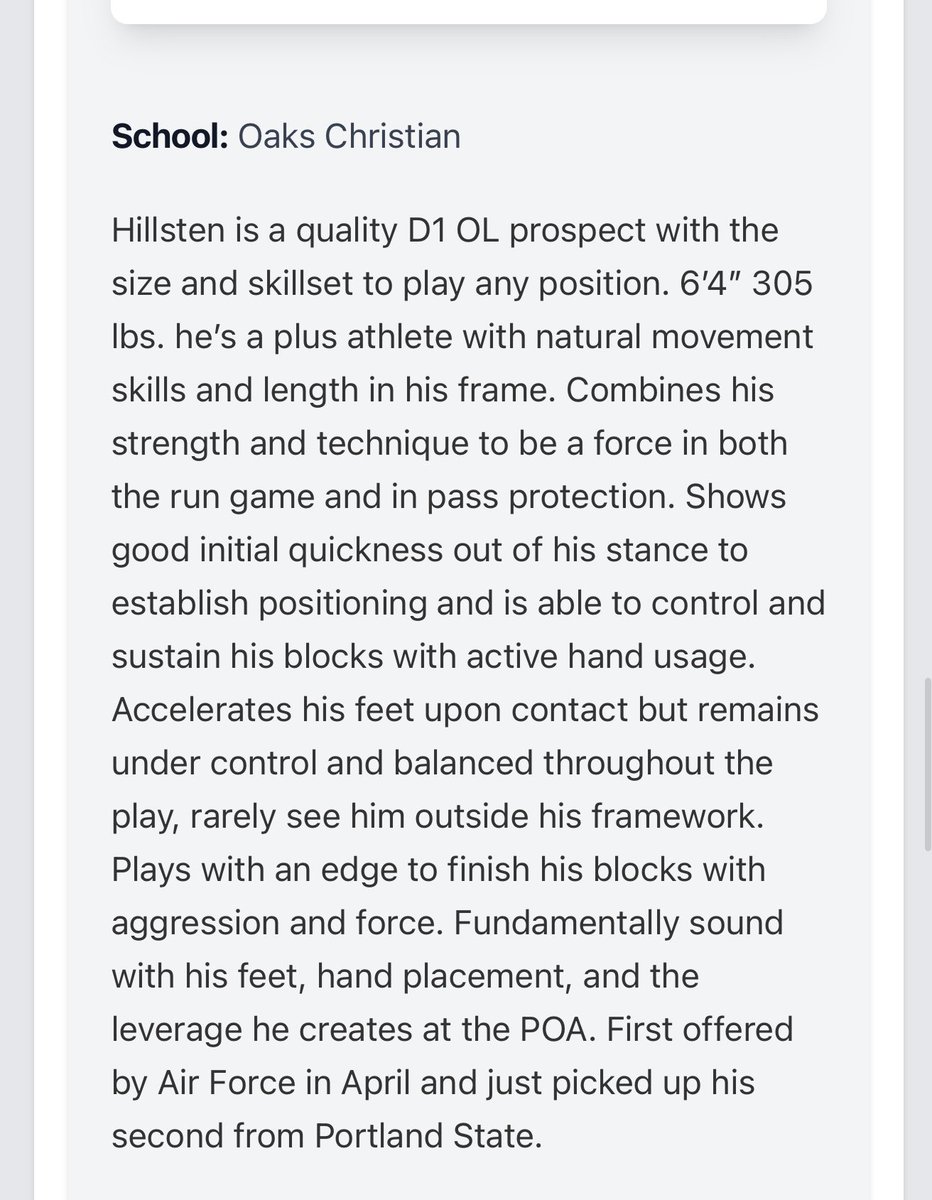 Lucas Hillsten (@lucashillsten) on Twitter photo Appreciate the write up from <a href="/PrepRedzoneCA/">Prep Redzone California</a> ! <a href="/oclionsfootball/">OC Lions Football</a> <a href="/CoachC_C/">Charles Collins</a> <a href="/BrandonHuffman/">Brandon Huffman</a> <a href="/GregBiggins/">Greg Biggins</a> <a href="/coach_hadac/">Coach Isaac</a> Appreciate the write up from <a href="/PrepRedzoneCA/">Prep Redzone California</a> ! <a href="/oclionsfootball/">OC Lions Football</a> <a href="/CoachC_C/">Charles Collins</a> <a href="/BrandonHuffman/">Brandon Huffman</a> <a href="/GregBiggins/">Greg Biggins</a> <a href="/coach_hadac/">Coach Isaac</a>