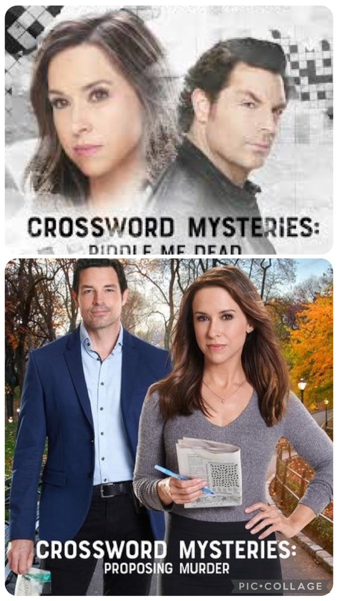 #brennanElliott
<a href="/IamLaceyChabert/">Lacey Chabert</a> #CrosswordMysteries May 15 
#ProposingMurder (8pm)
#RiddlemeDead (10pm