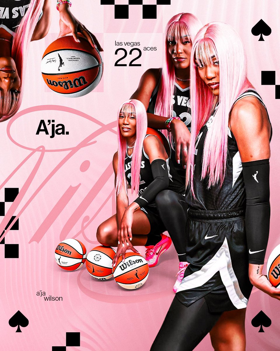A’ja Wilson 🎨♠️

<a href="/_ajawilson22/">A'ja Wilson</a> x <a href="/LVAces/">Las Vegas Aces</a> 

#smsports #ajawilson #lasvegasaces