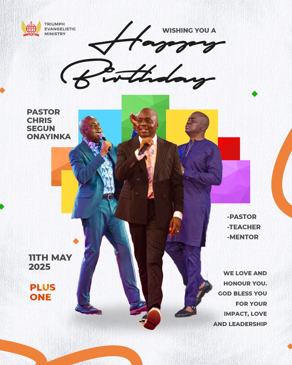 Baba <a href="/onayinka_segun/">segun onayinka</a>, my pastor says thank you Sir! We from Ghana are grateful and the best gift we could ever give you is to become fully dogged ministers of the gospel. In this, we won't fail as God helps us daily. Happy birthday Our Shepherd! 

#WorldOnayinkaDay BABA LABOUR!!!