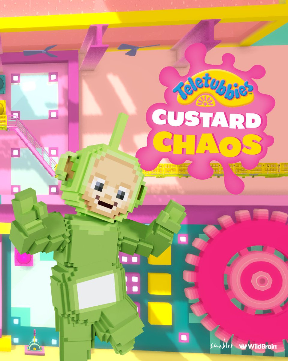 Smobler (@smoblerstudios) on Twitter photo 💚 “Dipsy painted with custard… and called it art!” 🎨😎
Enter #TeletubbiesCustardChaos at bit.ly/Teletubbies_Cu… to win fun surprise merch packs!
Giveaway details in 🧵👇
#Teletubbies
#Smobler #WildBrain
#TheSandbox #AlphaSeason5
<a href="/iamlorettachen/">Loretta Chen</a> <a href="/TheSandboxGame/">The Sandbox</a> 💚 “Dipsy painted with custard… and called it art!” 🎨😎
Enter #TeletubbiesCustardChaos at bit.ly/Teletubbies_Cu… to win fun surprise merch packs!
Giveaway details in 🧵👇
#Teletubbies
#Smobler #WildBrain
#TheSandbox #AlphaSeason5
<a href="/iamlorettachen/">Loretta Chen</a> <a href="/TheSandboxGame/">The Sandbox</a>