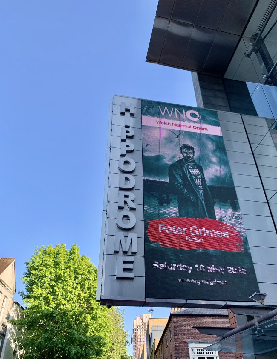 jackiewatson05's tweet image. Thank you, @WelshNatOpera - such a powerful #PeterGrimes tonight in Birmingham.